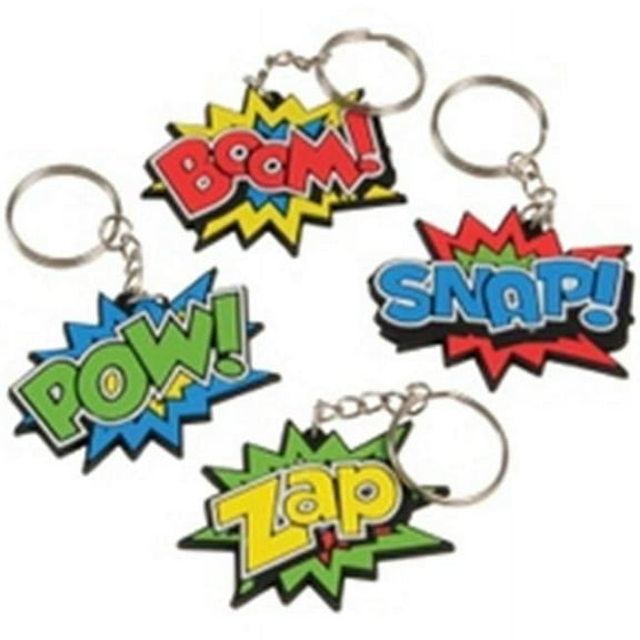 US Toy KC402 Superhero Key Chains
