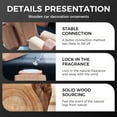 thumbnail image 3 of Shaking Wooden Man Figurine for Car Dashboard, Funny Handmade Shak Feet Woodens Doll Suitable for Car Accessories and Desk Decoration with 12PCS Magnetic Expressions (Style A), 3 of 8