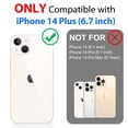thumbnail image 3 of SPORTLINK Waterproof Case for iPhone 14 Plus Full Body Shockproof Dustproof Phone Screen Protector Cover 6.7 inch - Frosted Pink, 3 of 9