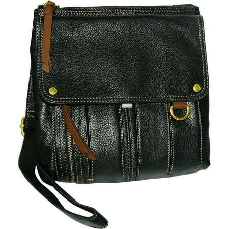 Fossil Morgan Traveler Cross Body Bag Black One Size Morgan Traveler Cross Body Bag Black One Size