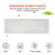 thumbnail image 2 of 8PCS Replacement Accessories for M30 PRO C107 / Robot Vacuum Mop 2 /3C Vacuum Washable HEPA Filter, 2 of 5