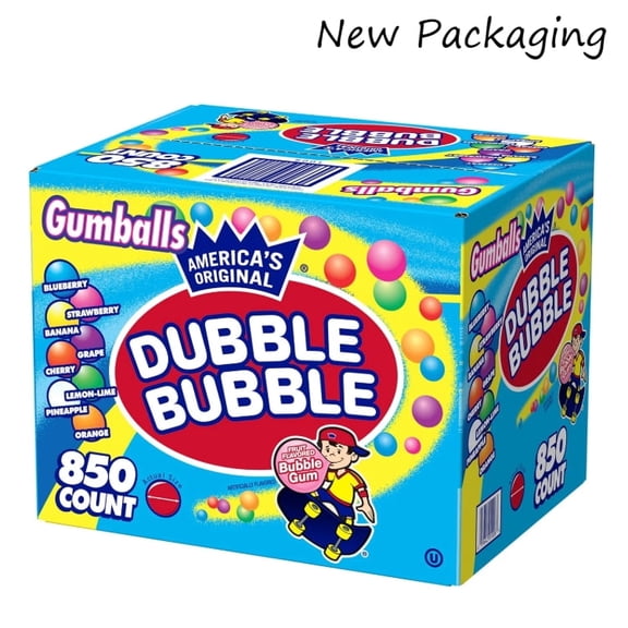 Dubble Bubble Fruit Gumballs 850 ct. A1Q