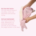 thumbnail image 3 of Unique Bargains Quick Drying Lightweight Absorbent Hair Drying Towel Cap Pink, 3 of 8