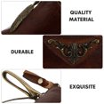 thumbnail image 3 of EeaseCA 1pc Car Key Case Portable Car Key Storage Bag Genuine Leather Car Key Pouch, 3 of 7