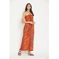 thumbnail image 3 of Oussum Robe Tube Courte Sans Manches pour Femmes, Orange, 3 of 7
