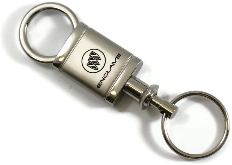 Buick Enclave Valet Key Chain Metal