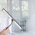 thumbnail image 4 of Shower Glass Squeegee, Slipless Handle Shower Squeegee Cleaning Tool Multi Purpose  for Kitchen Room Squeegee,Squeegee with Suction Cup Hook,Squeegee with Self Adhesive, 4 of 7