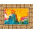 thumbnail image 5 of 24x36 Natural Wide Bamboo Picture Frame - UV Acrylic, Foam Board Backing, Hanging Hardware, 5 of 8