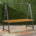 thumbnail image 4 of Slatted Wood Top / Outdoor Dining with Greenery / Durable and Stable Table, 4 of 5