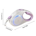 thumbnail image 3 of Retractable Dog Heavy Duty Auto Lock Pet Retractable With Strong Nylon Tape One Hand Brake Control, 3 of 9