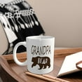 thumbnail image 5 of Waldeal Grandpa Bear Coffee Mug for Grandpa, Dad, Father, Husband, Unique Gifts for Men, Grandfather, Grandad, Pop Gifts for Father's Day, Christmas, Birthday Presents, White Fine Bone Ceramic 11 oz, 5 of 6