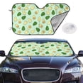 thumbnail image 2 of Balery Avocado Print Car Windshield Sun Shade,Windshield Sunshade for Car Pickup Truck SUV Accessories-Small, 2 of 7
