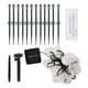 thumbnail image 3 of Cadena De Luz De Hongo Con Energía Solar De Plástico Con 12 * Led Blanco Cálido 1.2V 600Mah Hongo Solares Decorativas Para Decoración De Jardín De Jardín De Parque Yuarrent HA014446-00, 3 of 7