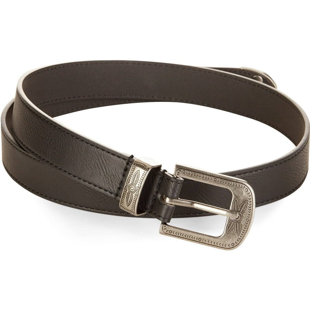 No Boundaries Women's Ornate Buckle Belt