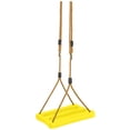 thumbnail image 1 of Swingan - One Of A Kind Standing Swing With Adjustable Ropes - Fully Assembled - Yellow, 1 of 2