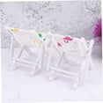 thumbnail image 4 of WHAMVOX 2 Pcs Adornment Mini Wooden Beach Chair for Office Use, 4 of 8