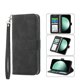 thumbnail image 3 of Funda Tipo Billetera para Xiaomi Poco X8 Promax Carcasa Abatible con Porta Tarjetas, Bolsillo para Efectivo, Soporte Ajustable, Cierre Magnético y Correa de Muñeca Negro, 3 of 6