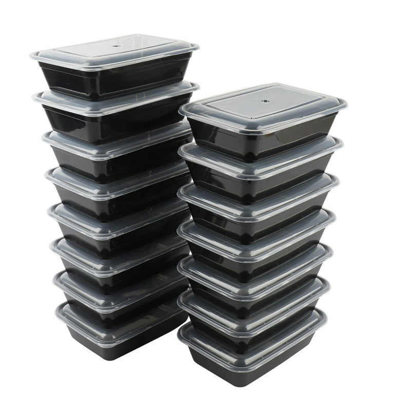 Mainstays 30-Piece Meal Prep Food Storage Containers 