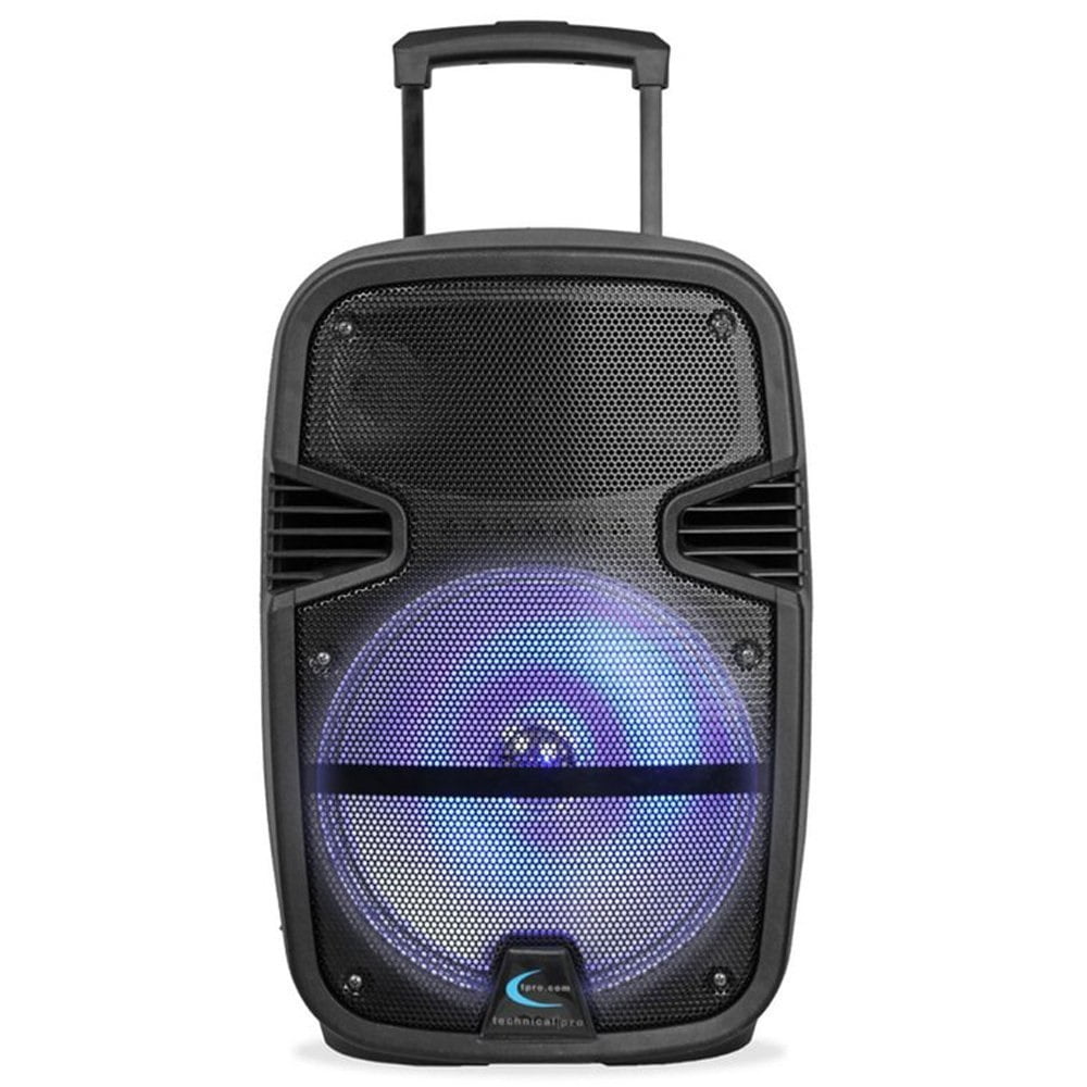 Technical Pro 15" Active Bluetooth Speaker with USB & SD Card Reader