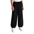 thumbnail image 5 of SHTXOZHI Corduroy Print Pants For Girls Elastic Waist Loose Casual Bottoms Warm Breathable Elastic Cuffed Jogger Pants, 5 of 5