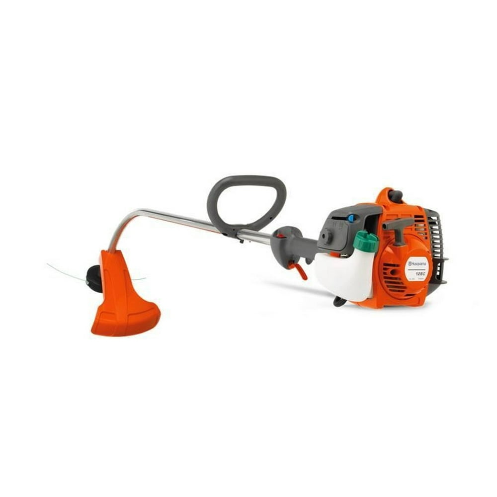 New Husqvarna 128c 28cc 2 Stroke Curved Shaft Gas Lawn Weed Easy String