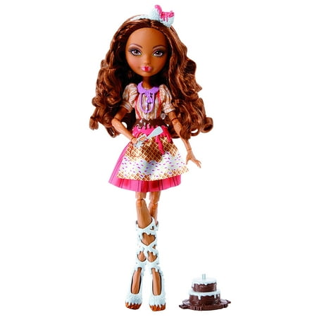 Sugar Coated Cedar Wood Doll, When Madeline Hatter, Cedar Wood and Holly O'Hair decide to work with gourmet chef Ginger Breadhouse on a bake sale.., By Ever After High Ship from US