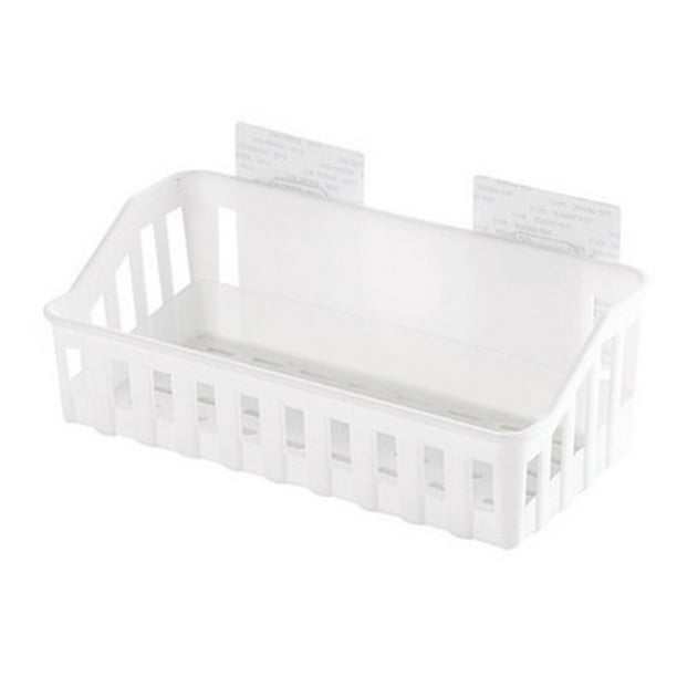 Estante de Almacenamiento de Esquina Colgante Organizador de Pared Cocina Baño Soporte Estante Limpieza y Organizadores