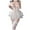 White, variant on Ujnder Women's Nightgown Novel Lingerie Lace Sequin Camisole Dress White One Size