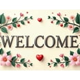 thumbnail image 4 of Welcome Party Banner Colorful Hearts Stars Backdrop Background Decorations Home Event Photography Props Party Supplies, 4 of 4