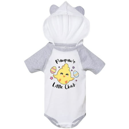 

Inktastic Happy Easter Pawpaw s Little Chick Gift Baby Girl Bodysuit