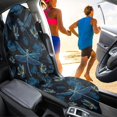 thumbnail image 4 of XYZCANDO 1 Pack Car Seat Towel Covers Sweating Waterproof, Compatible with Automotive Van Bucket Seat Terry Cloth Car Seat Covers(Dragonfly), 4 of 7