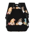 thumbnail image 4 of Fotbe Coffee Gnome (2) Mochila Casual con Estampado para Escuela, Viajes y Actividades al Aire Libre - Duradera, Ligera y Cómoda, 4 of 5