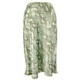 thumbnail image 2 of Ralph Lauren Women's Satin Snakeskin Print A-line Skirt TMlt 16, 2 of 5