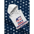 thumbnail image 3 of 4Th July Independence Day. Hoodie Men -Image by Shutterstock, Male Small, 3 of 4
