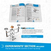 Engino: Discovering STEM - Mechanics: Levers & Linkages - 16 Model Toy Machine Brick Building Set, Snap-Fit Construction, Experiment & Theory, Kids 9+