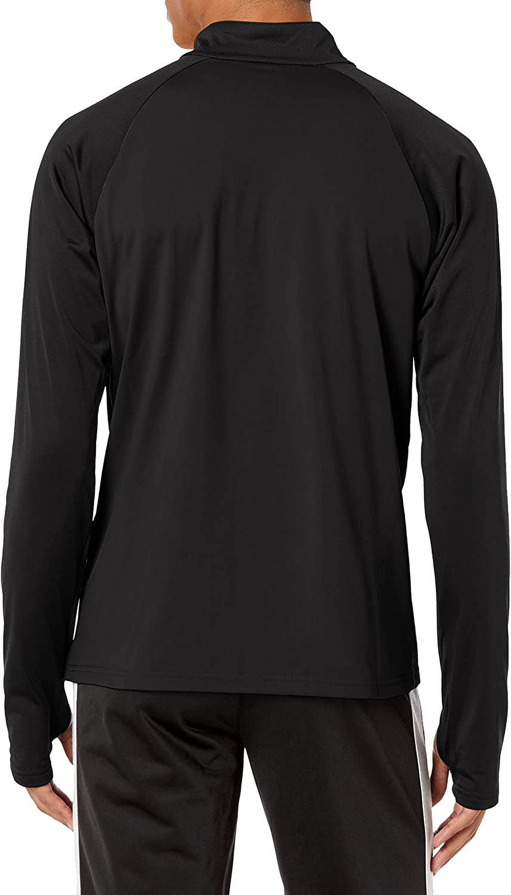 Men's Puma 657236 Teamliga 1/4 Zip Long Sleeve Shirt (Puma Black