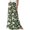 Army Green White, variant on Women Casual High Waist Wide Leg Pants Spring Summer Long Palazzo Pants Pocket Lounge Beach Vacation Clothes,XL,Navy Rose Red Flower