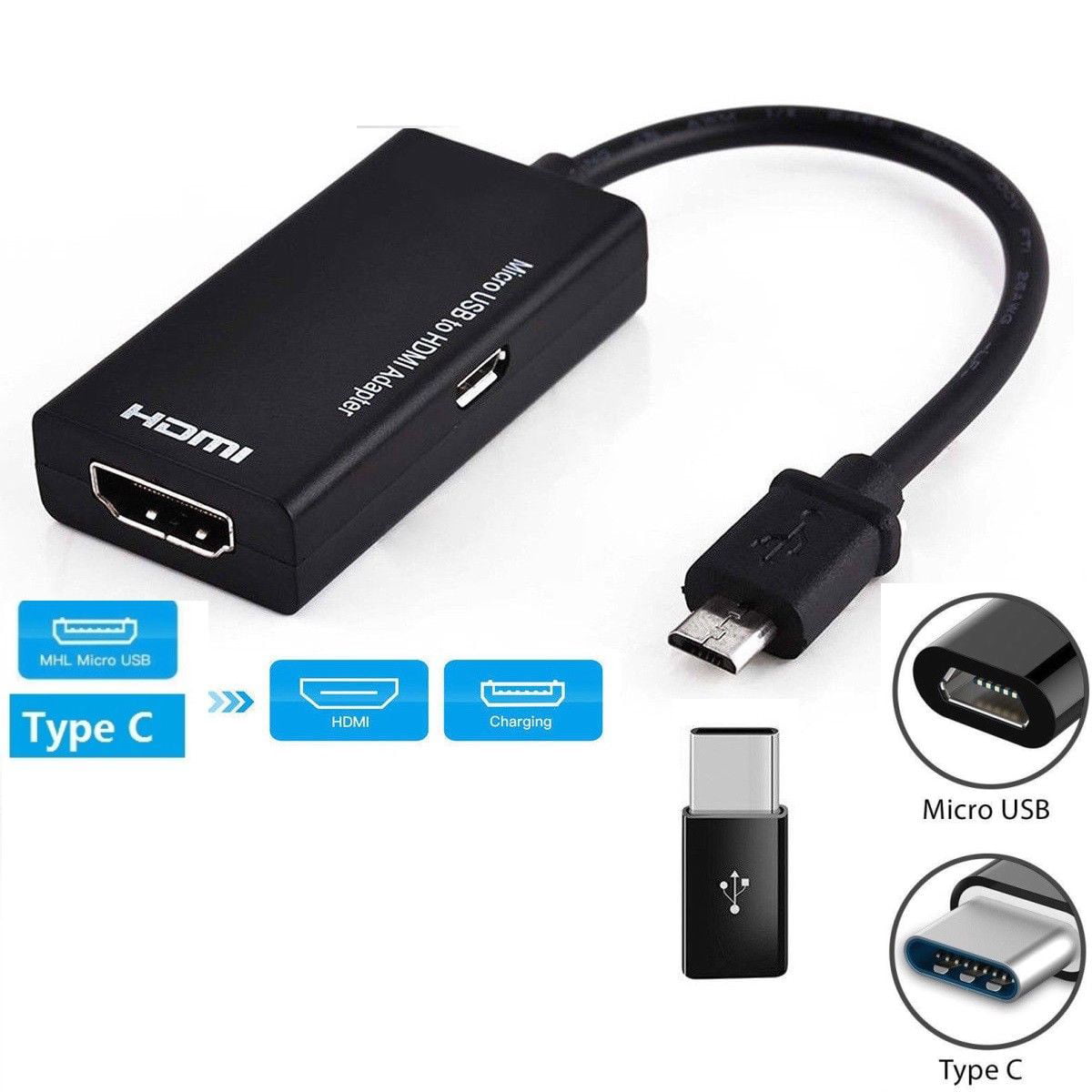 PRO OTG Power Cable Works for HTC Sensation XE with Power Connect to Any Compatible USB Accessory with MicroUSB 