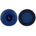 thumbnail image 3 of Geekria QuickFit Leatherette Replacement Ear Pads for JBL T600BTNC, Tune 600BTNC Headphones Ear Cushions, Repair Parts (Blue), 3 of 6