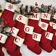 thumbnail image 2 of Calcetines de punto con letras de copo de nieve para decoración del hogar, adorno de árbol de Navidad, regalo, 2023, 2024, 2 of 4