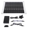 thumbnail image 2 of Kit de bomba de fuente con energía solar kit de bomba de fuente con panel solar 20 W sumergible de bajo ruido potente instalación simple 800 L/H 12 V para estanque de peces ANGGREK Otros, 2 of 8