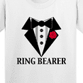 thumbnail image 4 of Inktastic Tuxedo Ring Bearer Youth T-Shirt, 4 of 5