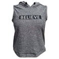 thumbnail image 1 of Playera Danskin para Mujer, Deportiva con Capucha Gris Jaspe Talla G, 1 of 4