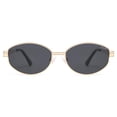 thumbnail image 2 of Gafas de Sol SOJOS a la Moda Ovaladas Redondas Polarizadas SJ1255 Oro/Gris, 2 of 5