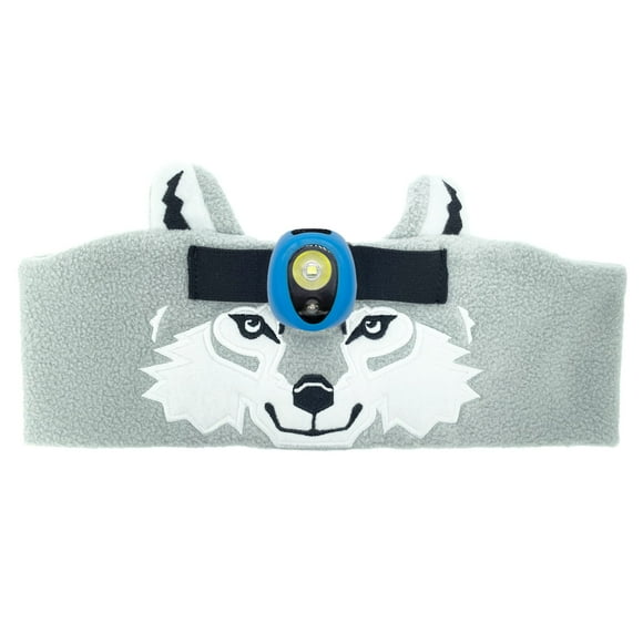 Big Discoveries WildLight Headband Headlamp - Fleece Headband with Bright LED Head Lamp for Kids | Fun Toy Headlight for Boys, Girls, or Adults | Headlamps for Camping, Hiking, Party, or Reading