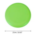 thumbnail image 5 of Unique Bargains 1 Pc Solid Color Flying Disc 10.63" Green, 5 of 5