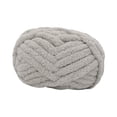 thumbnail image 4 of Hilo grueso de lana voluminoso Perfecl para hacer almohadas Gris claro, 4 of 8