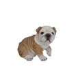 thumbnail image 1 of Décoration de Jardin Statue d'Animal Chiot Bouledogue, 1 of 5