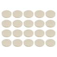 thumbnail image 1 of Uxcell 20 paquetes de almohadillas de pulido de fieltro de lana, disco de pulido de 2 pulgadas, almohadilla de pulido con respaldo de felpa, 1 of 6