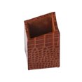 thumbnail image 2 of Dacasso A6110 Protacini Cognac Marron Italien Tasse à Crayon en Cuir Verni, 2 of 2